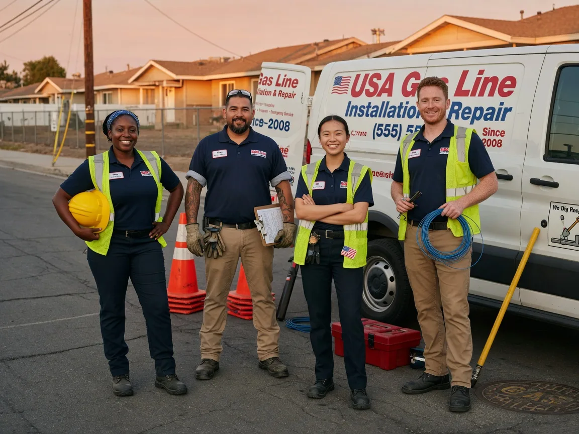 Gas Line Installation company in Nebo, IL
